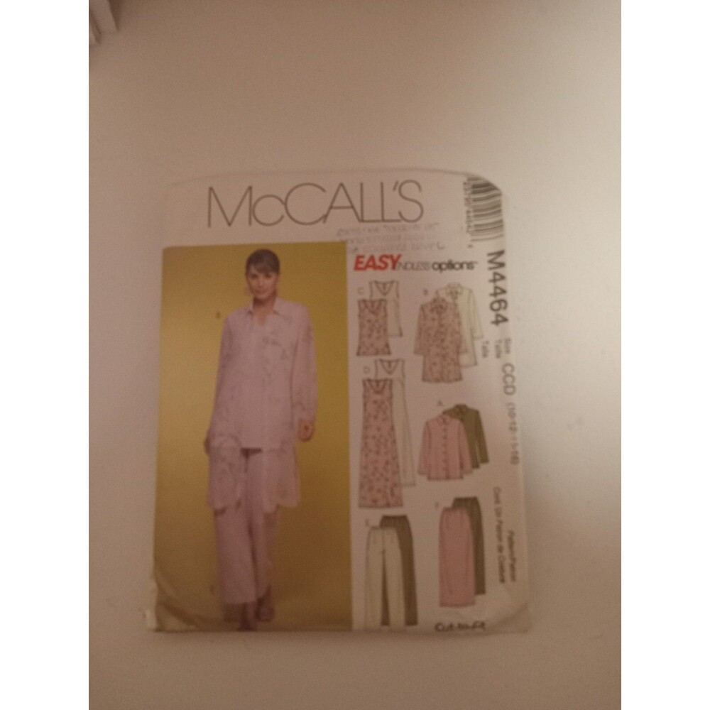McCall's M4464 Size CCD (10-12-14-16)